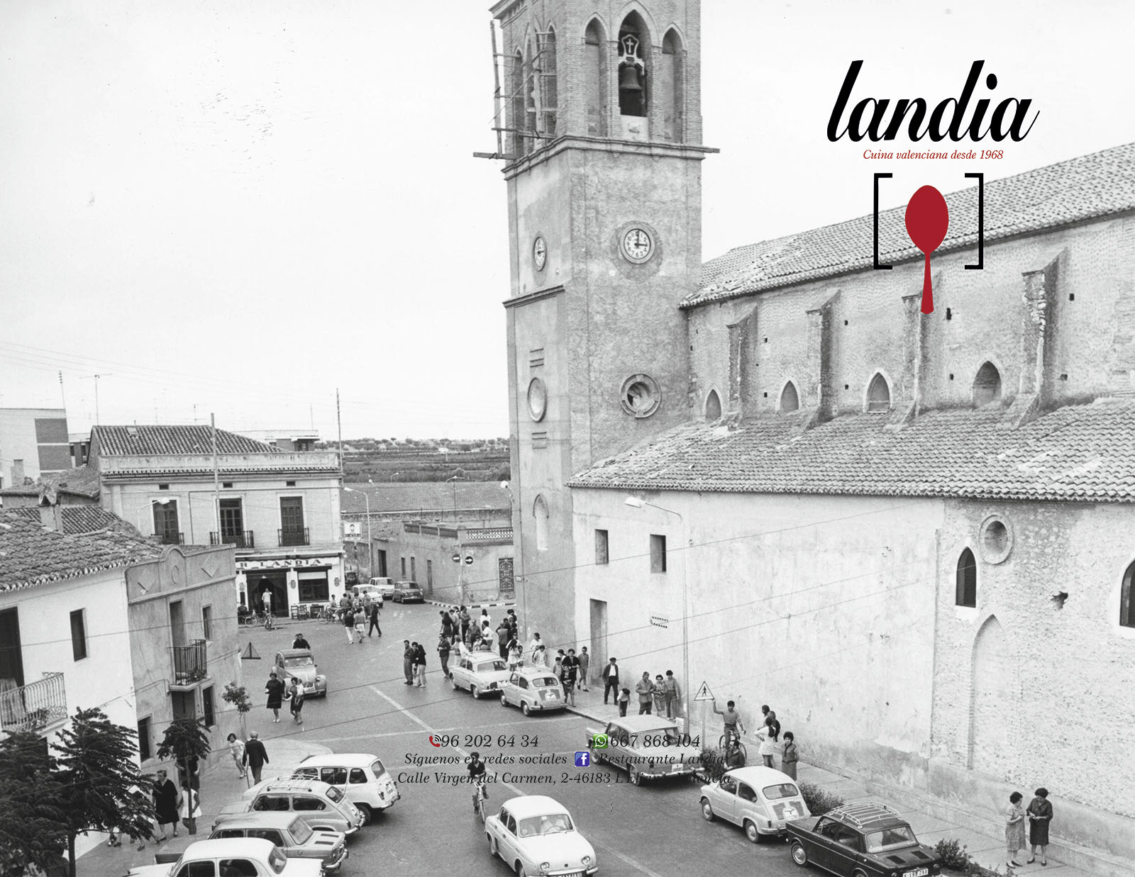 Carta Restaurante Landia